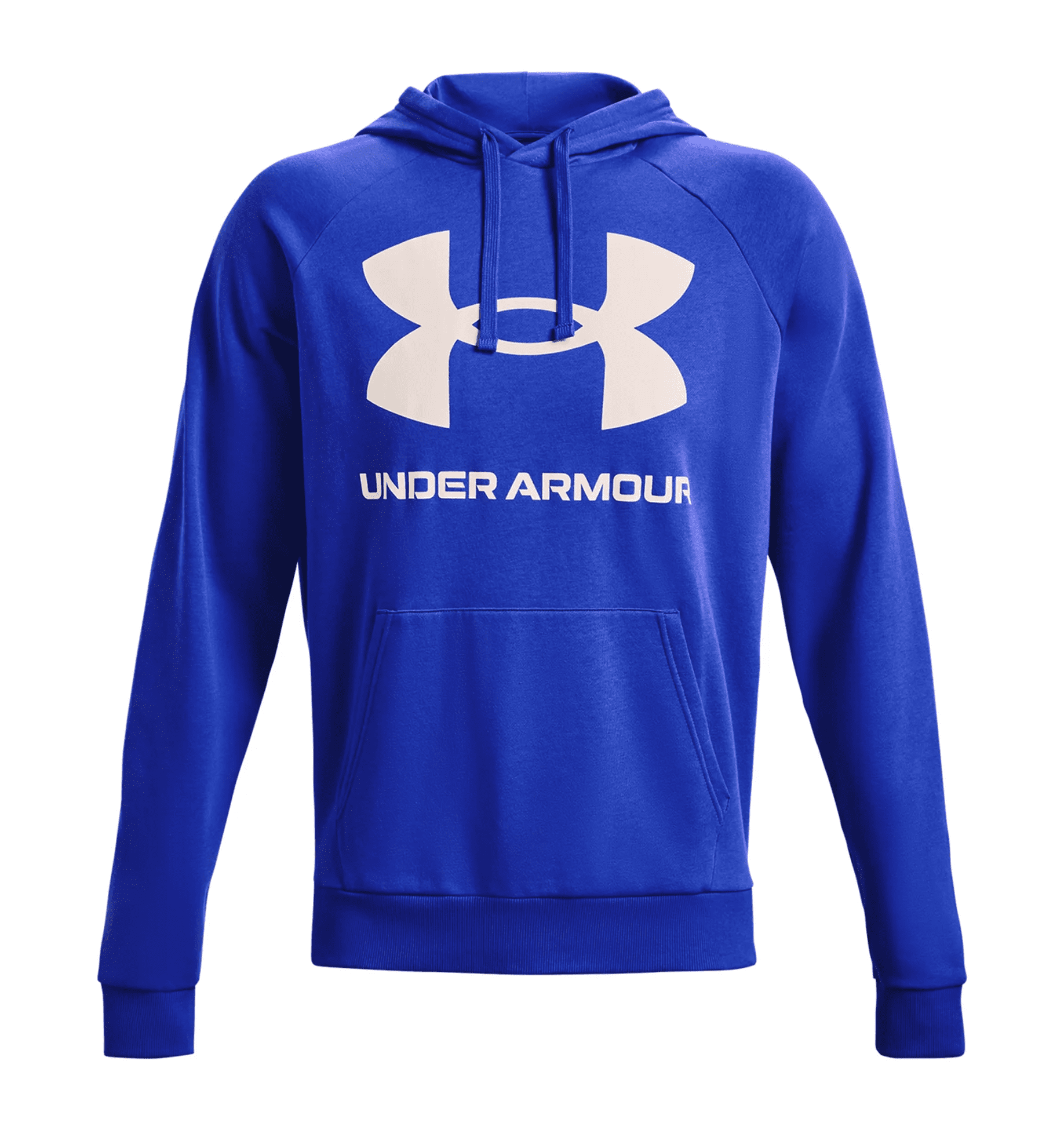 Under Armour UA Rival Fleece Big Logo Hoodie 1357093 - Versa Blue, XL