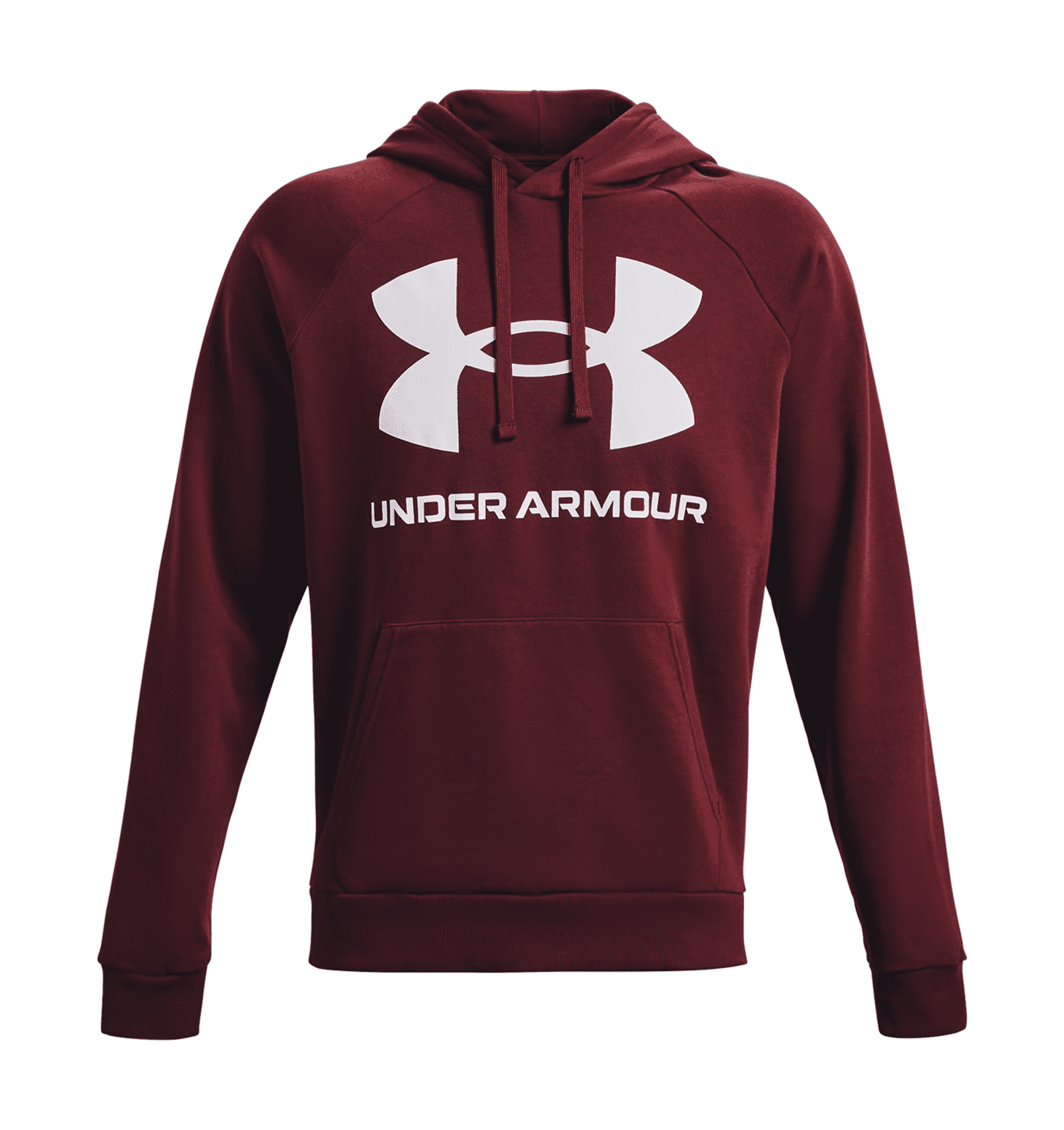 Under Armour UA Rival Fleece Big Logo Hoodie 1357093 - Chestnut Red, M