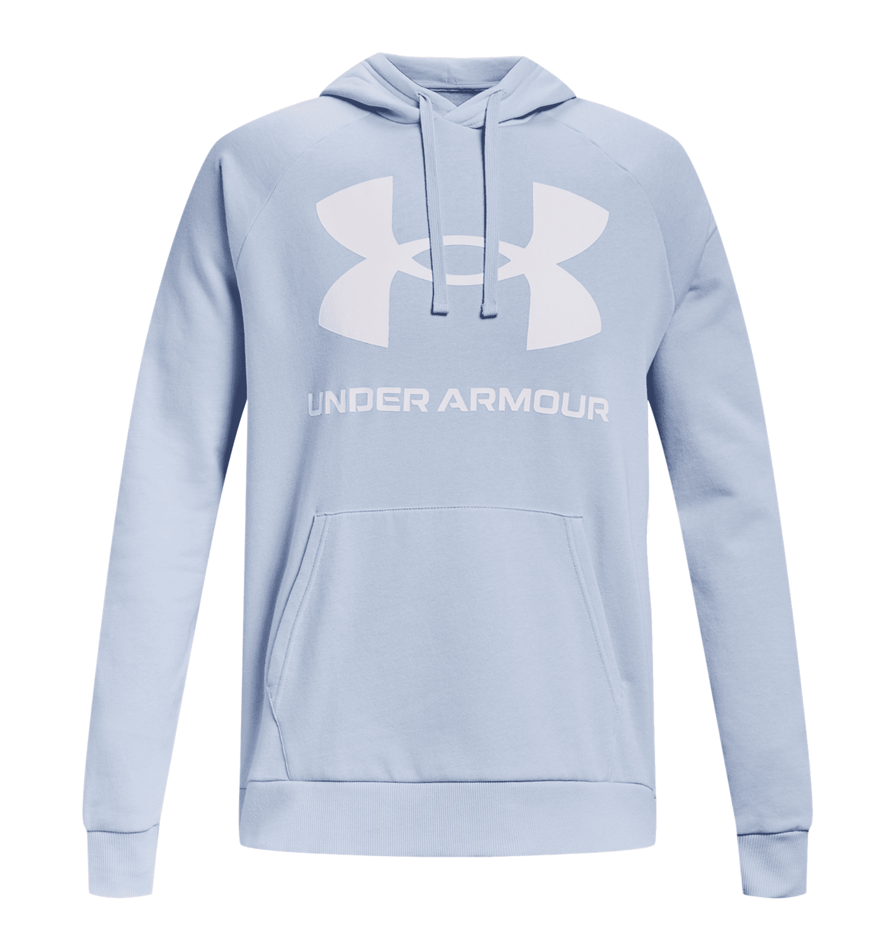 Under Armour UA Rival Fleece Big Logo Hoodie 1357093 - Oxford Blue, 2XL