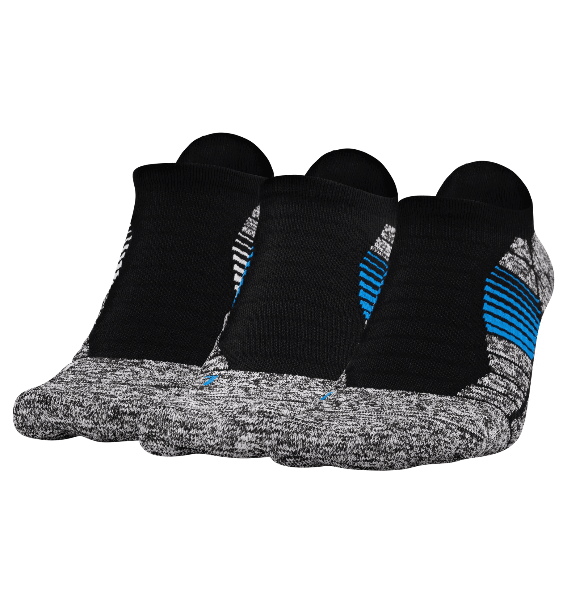 Under Armour UA Elevated+Performance No Show Socks 3-Pack 1357221 - Clothing & Accessories