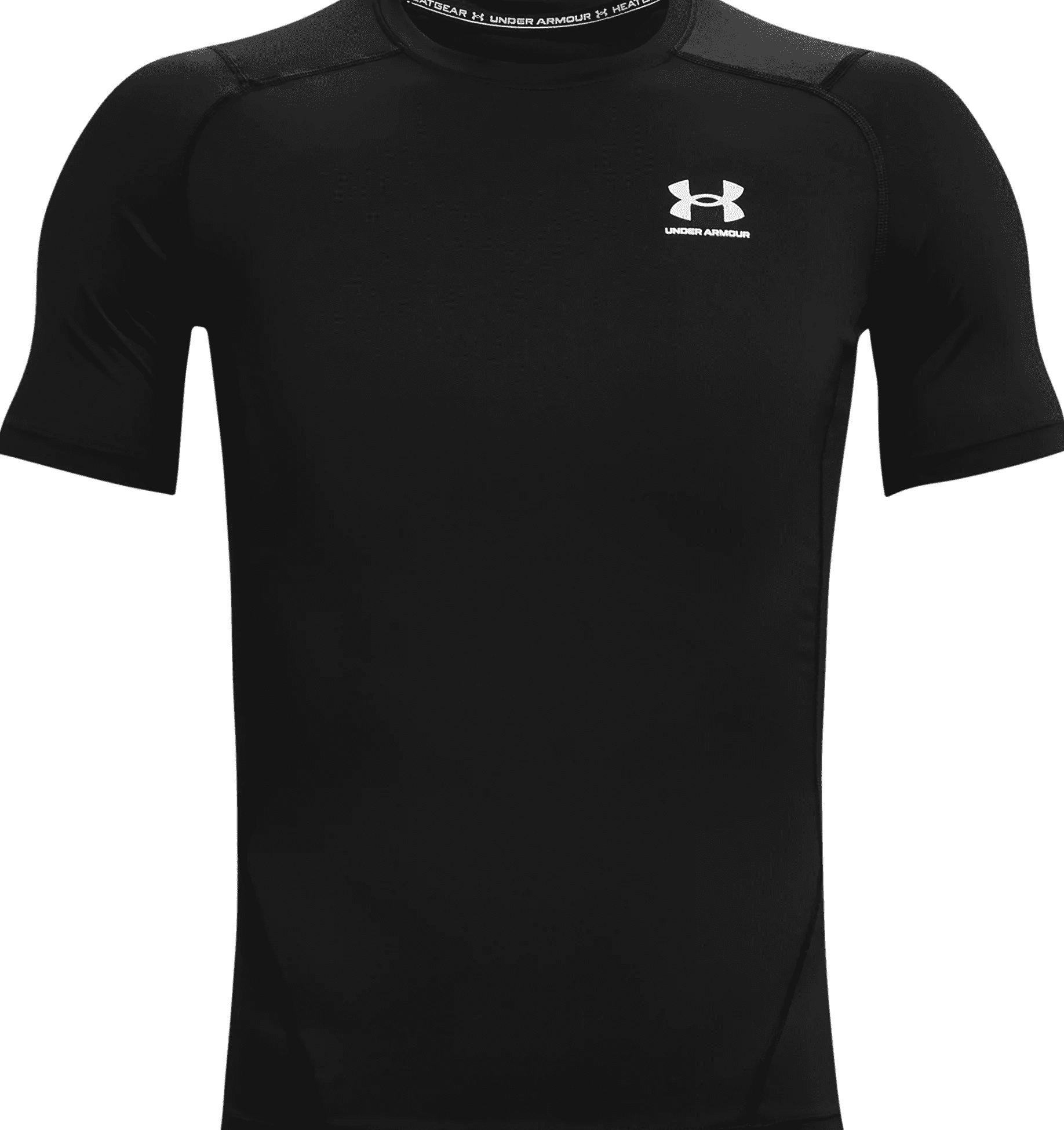 Under Armour HeatGear Armour Short Sleeve 1361518 - Black, 2XL