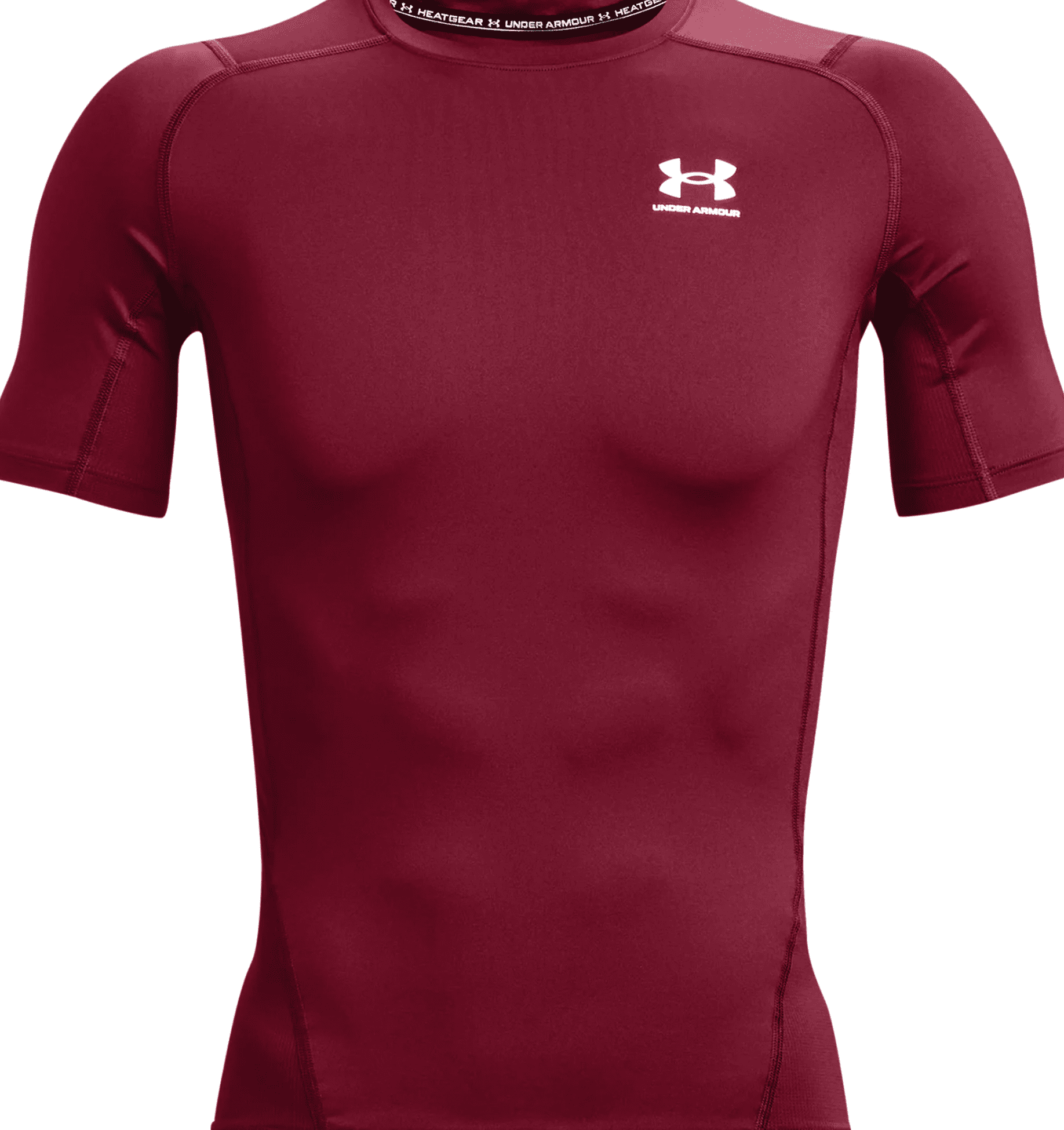 Under Armour HeatGear Armour Short Sleeve 1361518 - Cardinal, 2XL