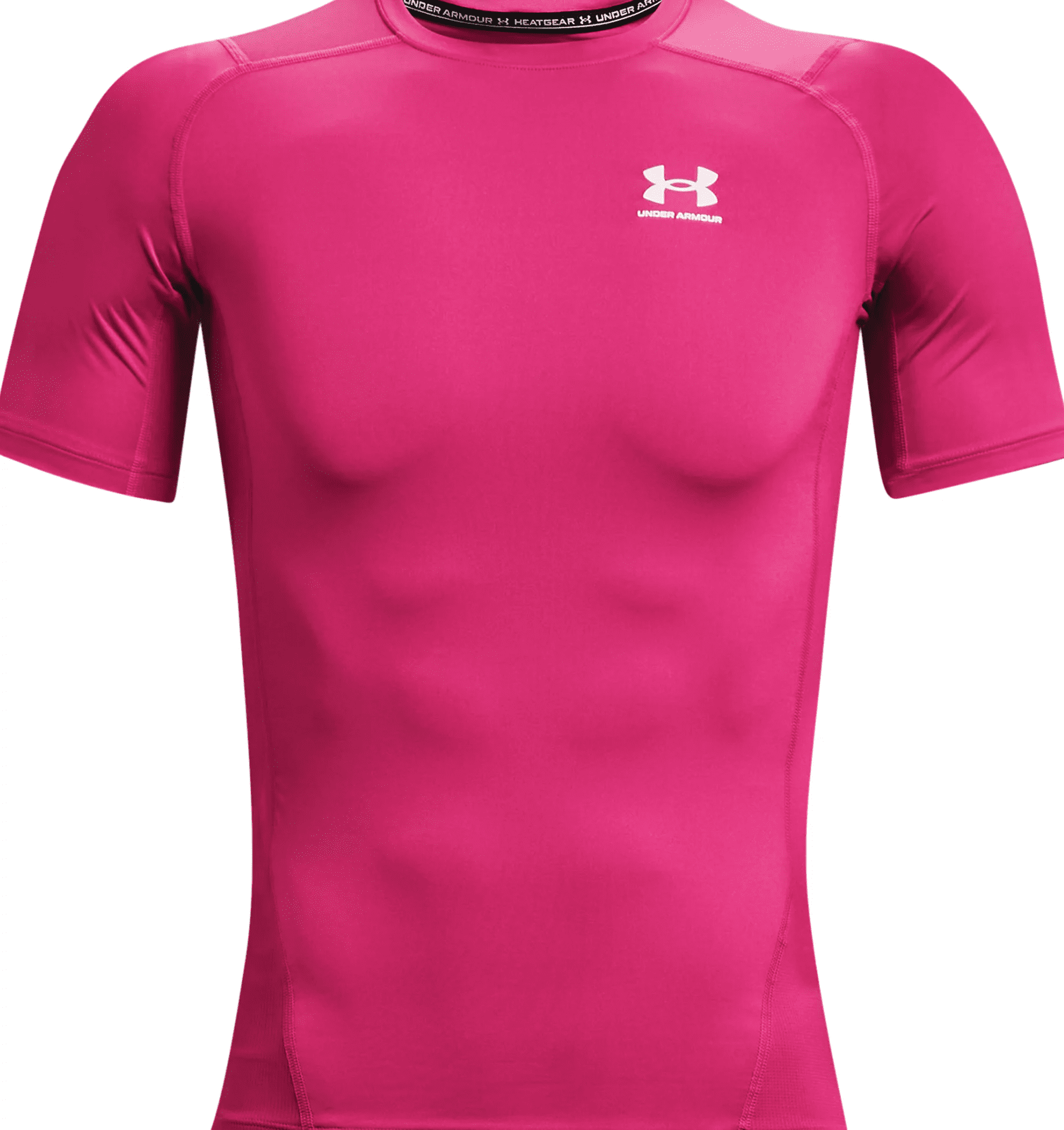 Under Armour HeatGear Armour Short Sleeve 1361518 - Tropic Pink, 2XL