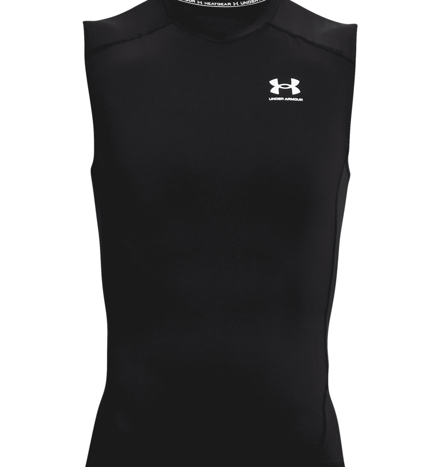 Under Armour UA Men's HeatGear Armour Compression Sleeveless 1361522 - Black, 2XL