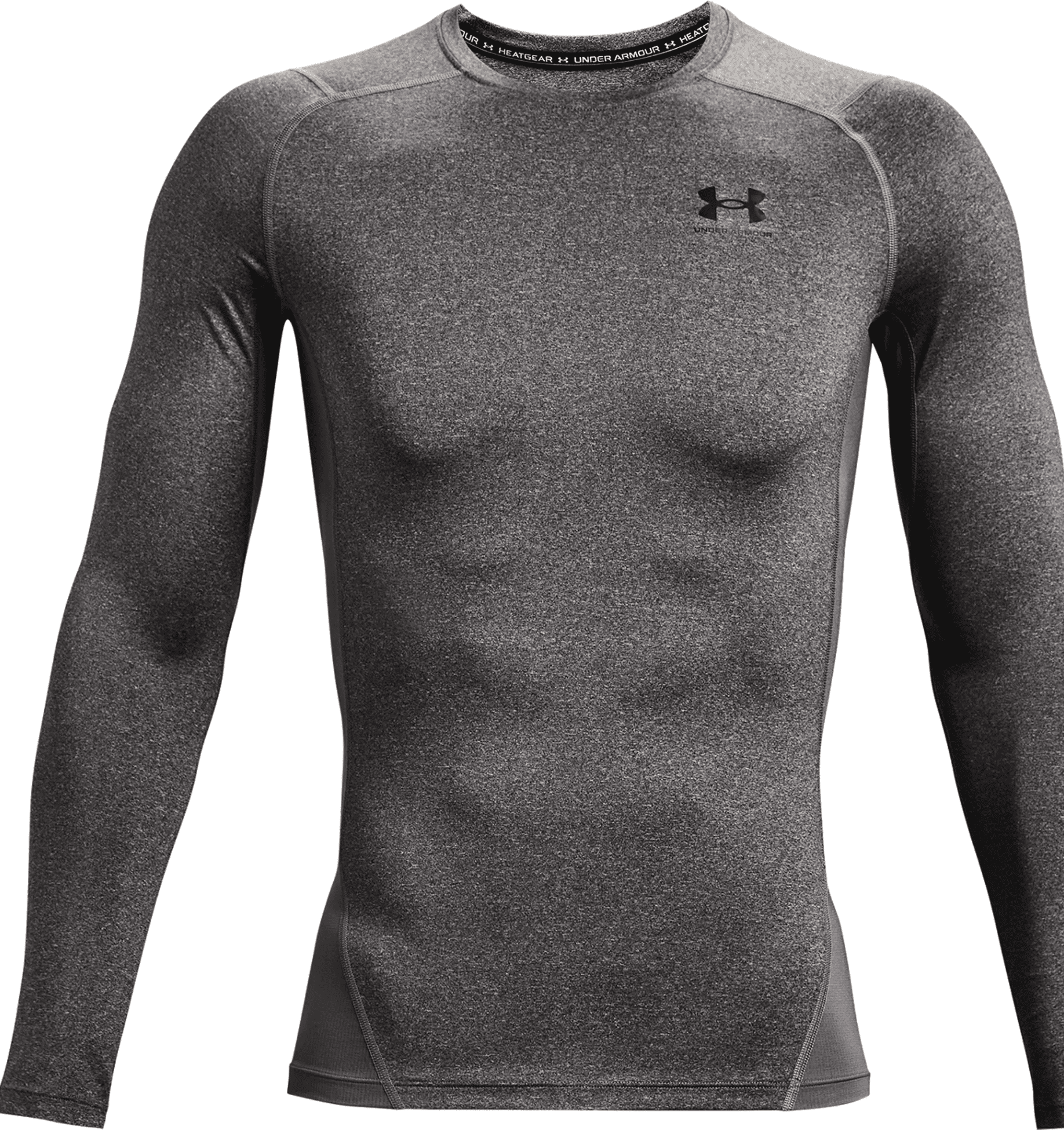 Under Armour HeatGear Armour Long Sleeve 1361524 - Carbon Heather, 2XL
