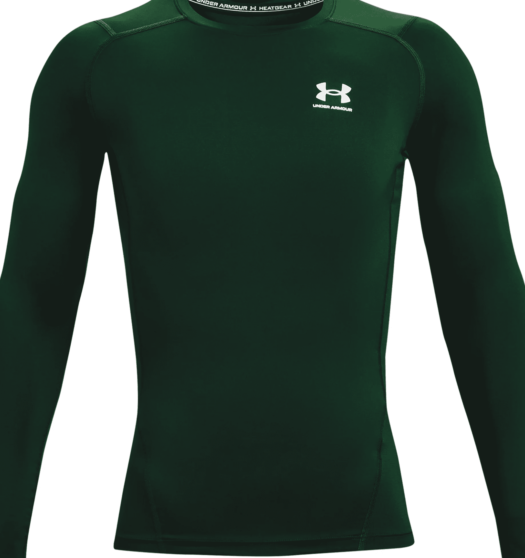 Under Armour HeatGear Armour Long Sleeve 1361524 - Forest Green, 2XL