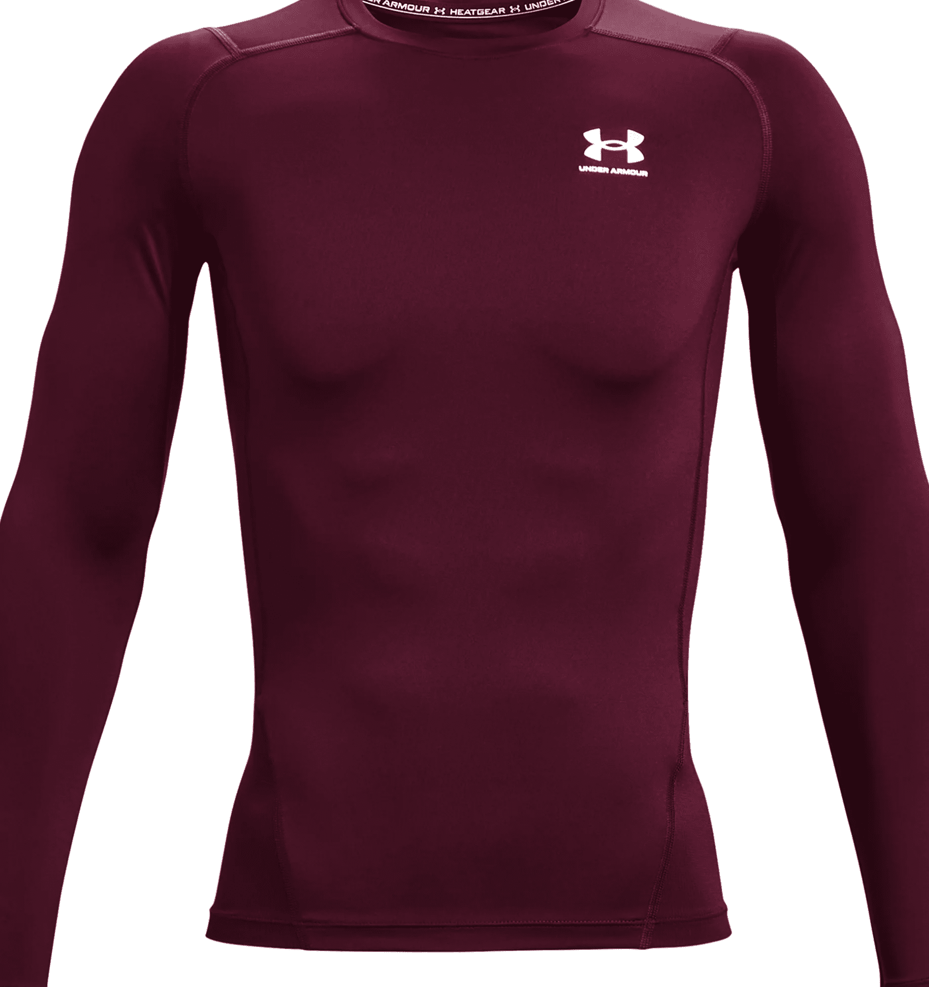 Under Armour HeatGear Armour Long Sleeve 1361524 - Maroon, 2XL