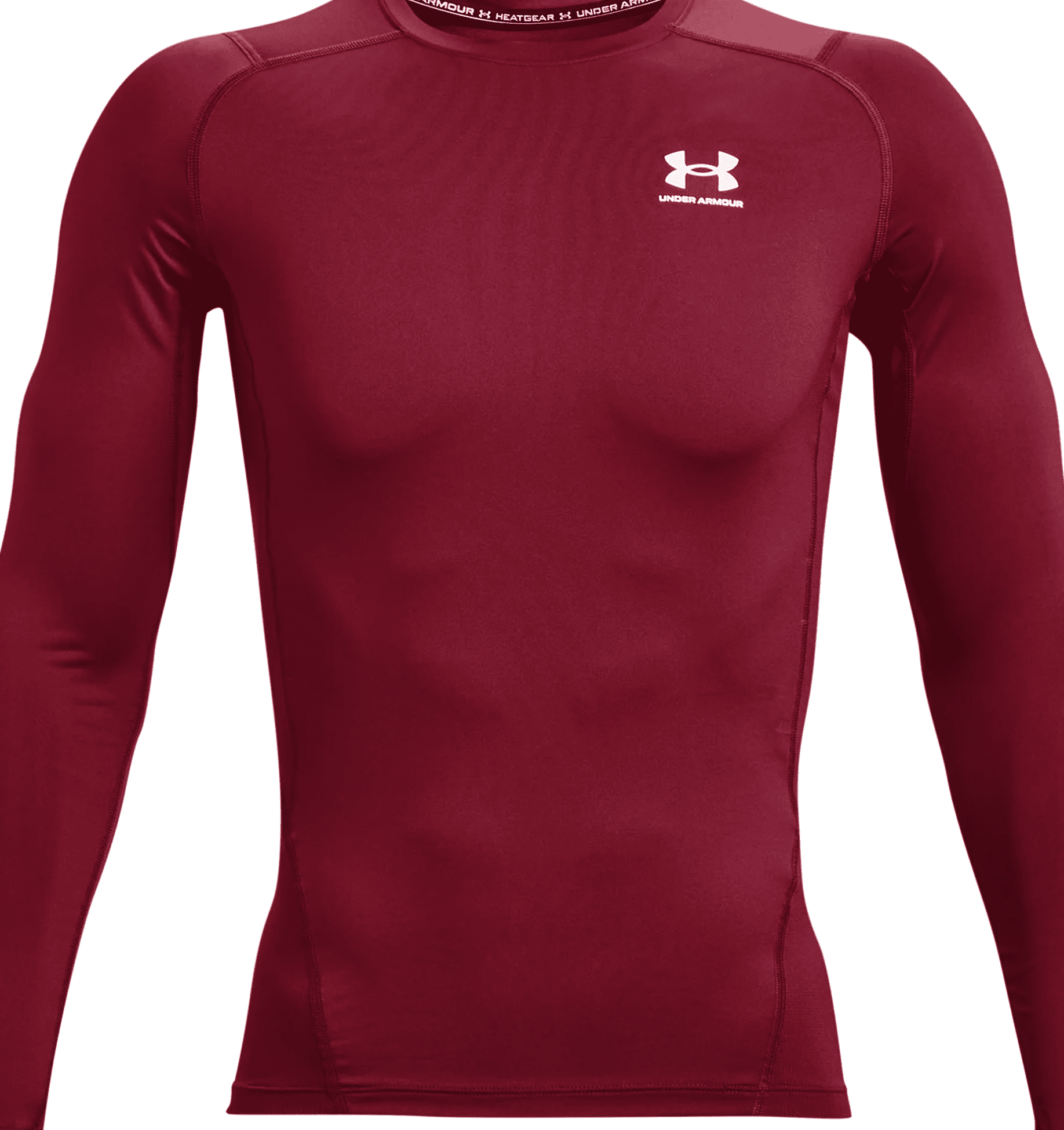 Under Armour HeatGear Armour Long Sleeve 1361524 - Cardinal, 2XL