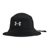 Under Armour Men's UA Iso-Chill ArmourVent™ Bucket Hat 1361527 - Black, Small/Medium