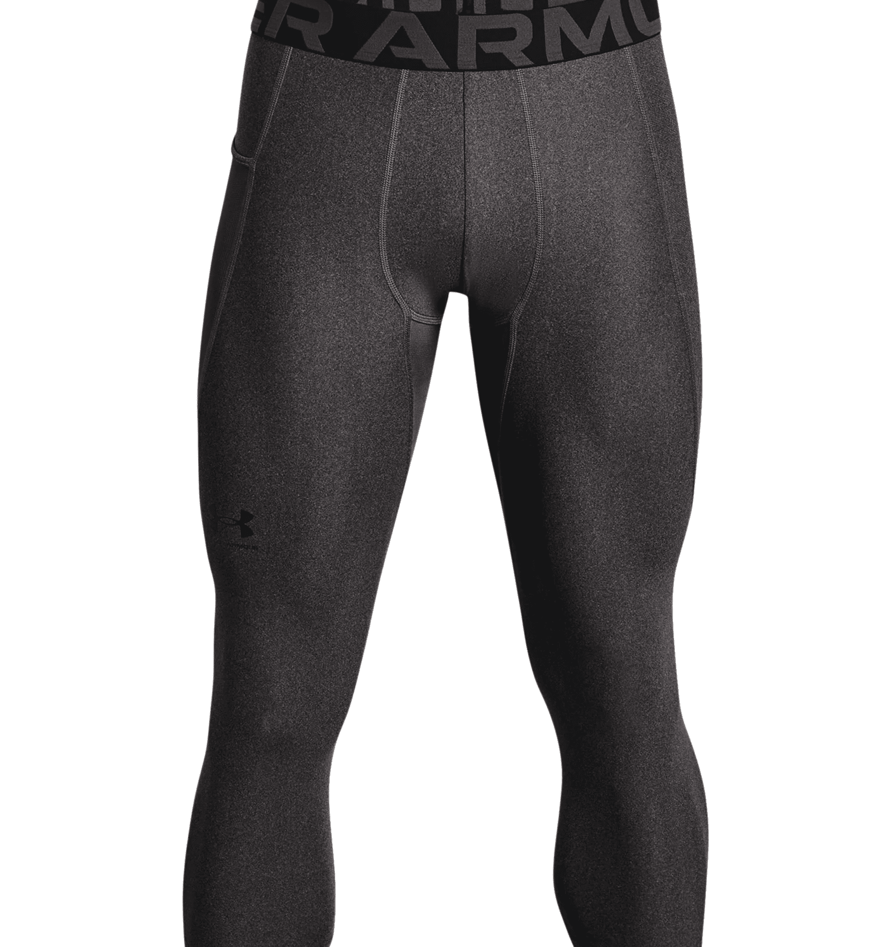 Under Armour HeatGear Armour 3/4 Leggings 1361588 - Carbon Heather, 2XL
