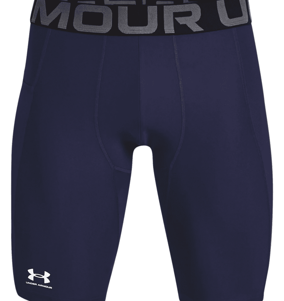 Under Armour HeatGear Pocket Long Shorts 1361602 - Midnight Navy, 4XL
