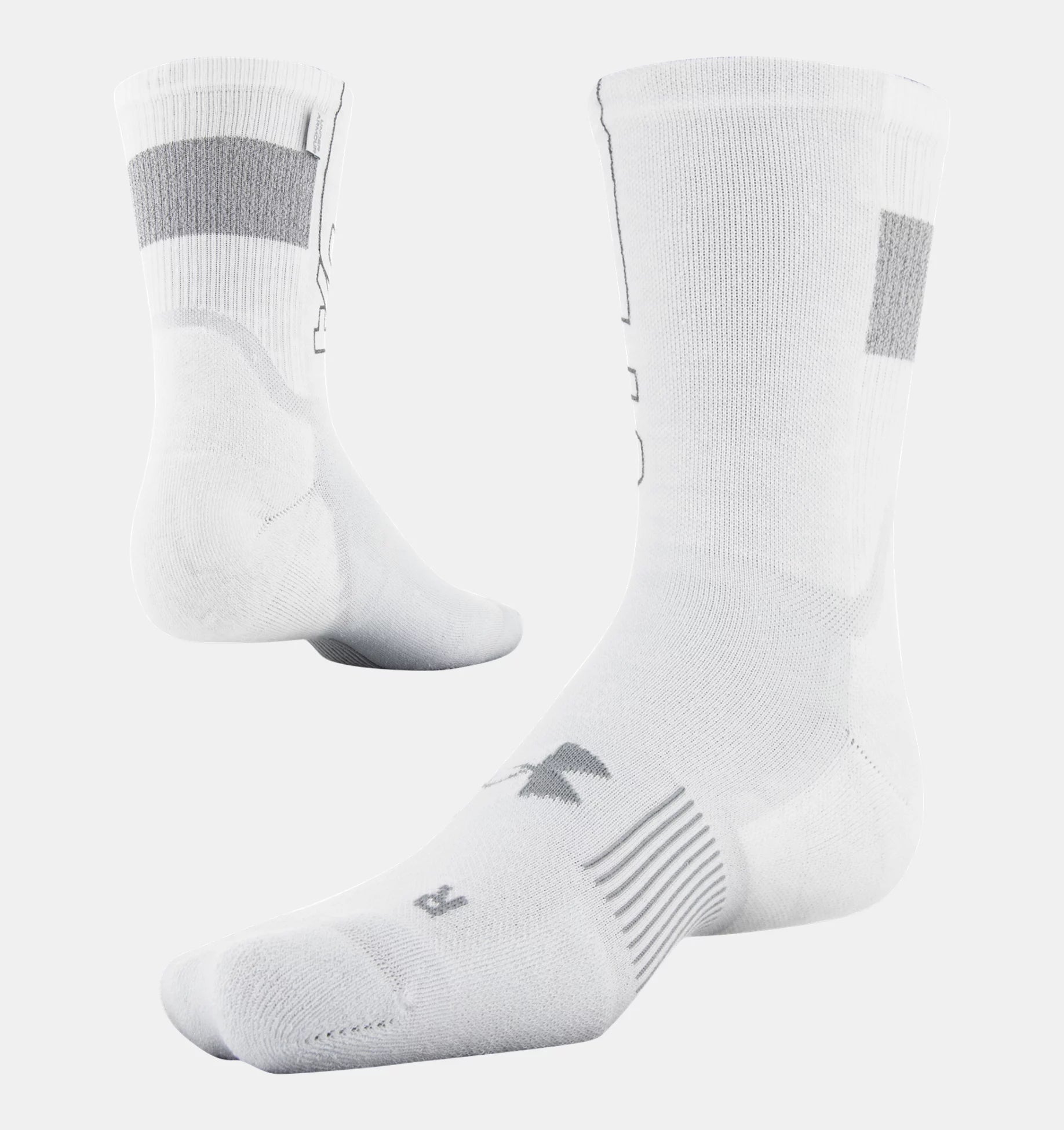 Under Armour Unisex UA ArmourDry™ Run Crew Socks 1362711 - Newest Arrivals