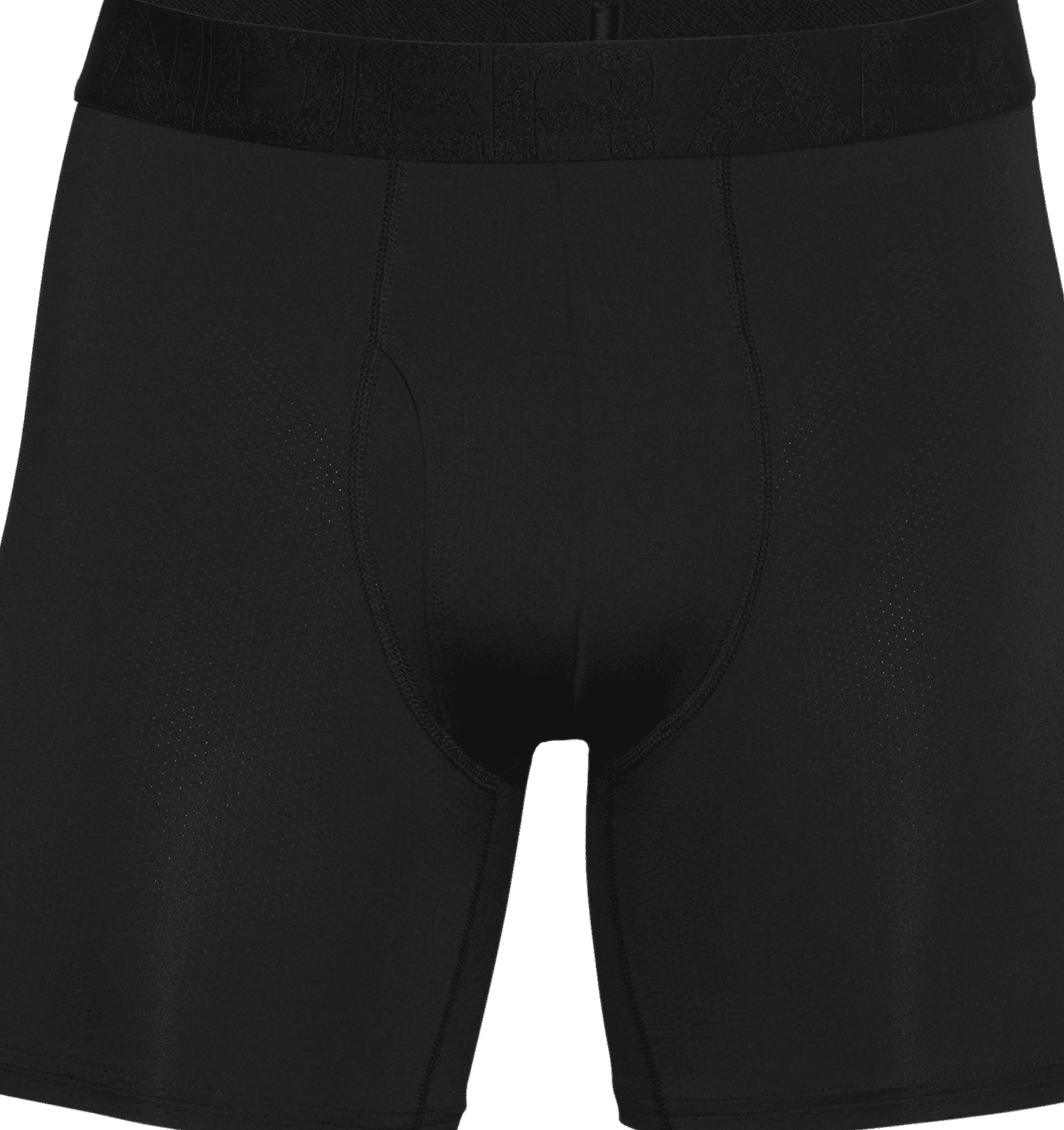 Under Armour UA Tech Mesh 6'' Boxerjock - 2-Pack 1363623 - Black, 2XL