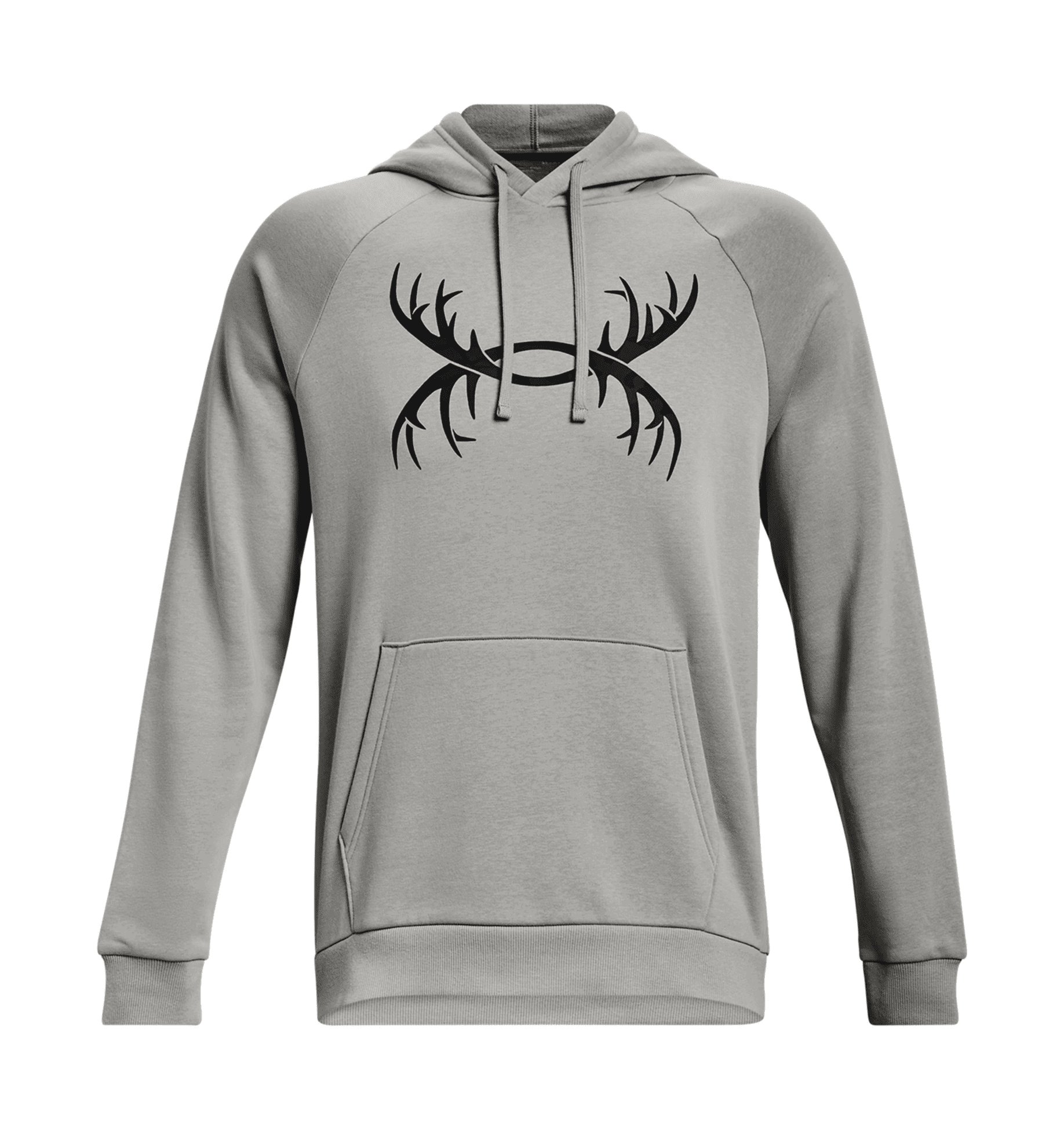 Under Armour UA Rival Fleece Antler Hoodie - Tin, XL