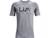 Under Armour Men's UA Antler Hunt Logo T-Shirt 1366014 - Steel, S