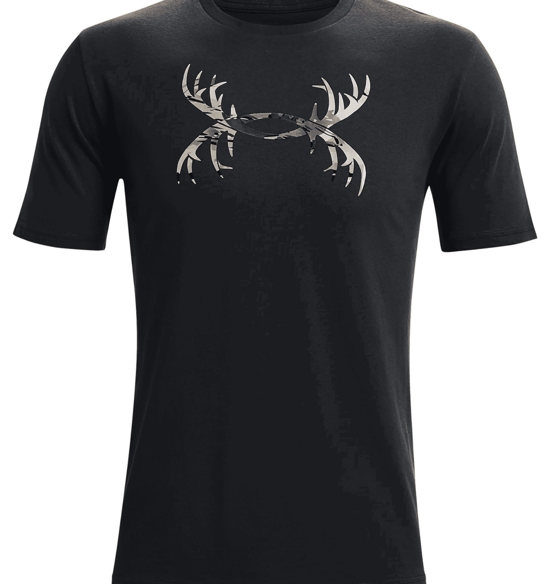 Under Armour UA Antler Logo T-Shirt - Black, 4XL