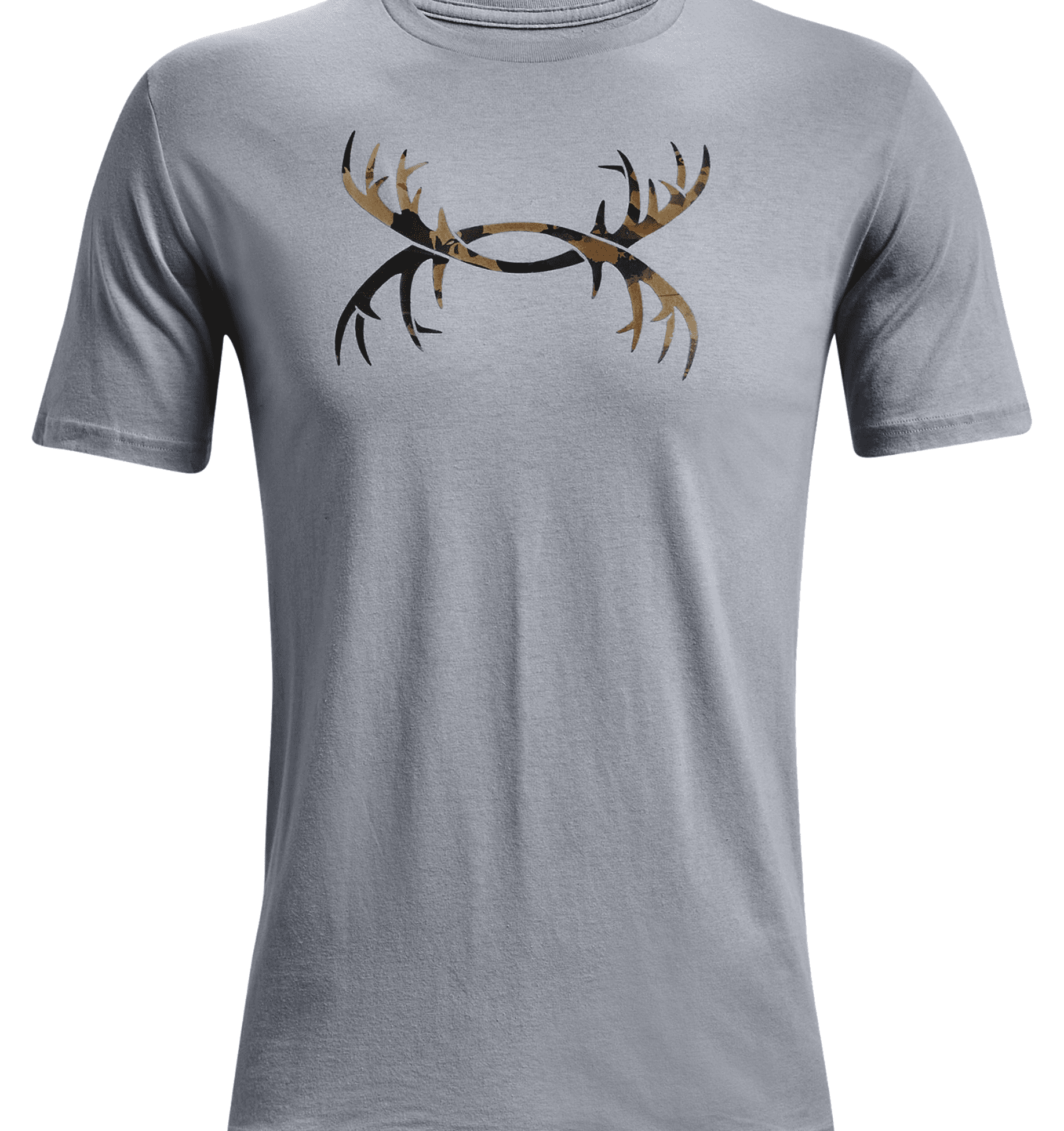 Under Armour UA Antler Logo T-Shirt - Steel, L