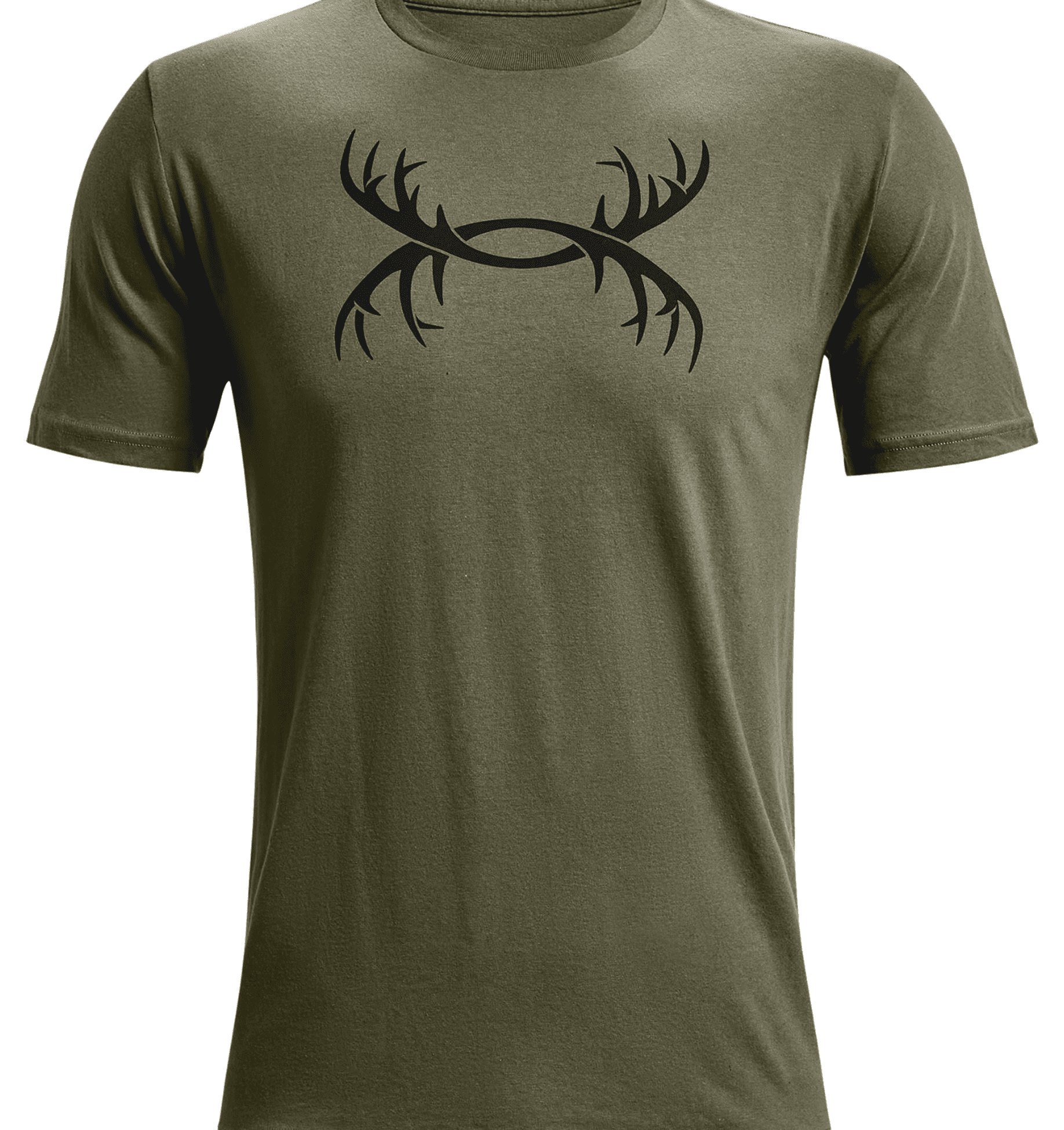 Under Armour UA Antler Logo T-Shirt - Marine OD Green, L