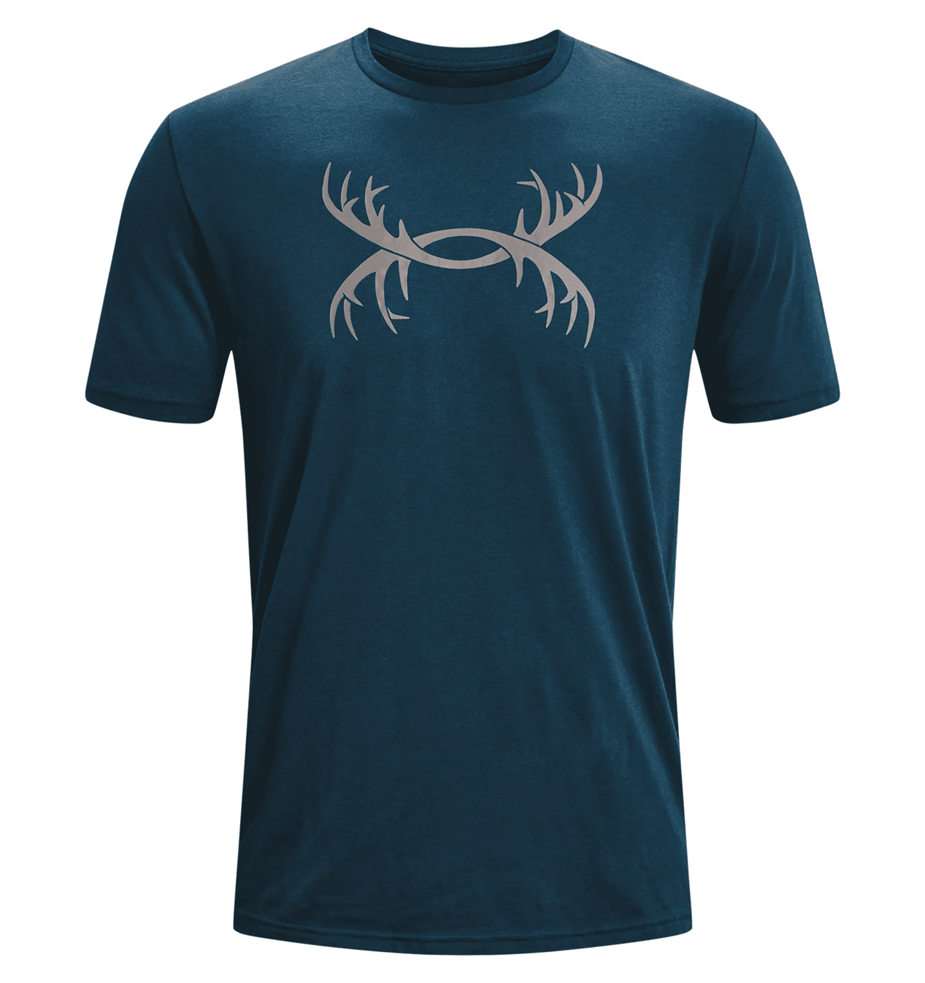 Under Armour UA Antler Logo T-Shirt - Blue Note, M