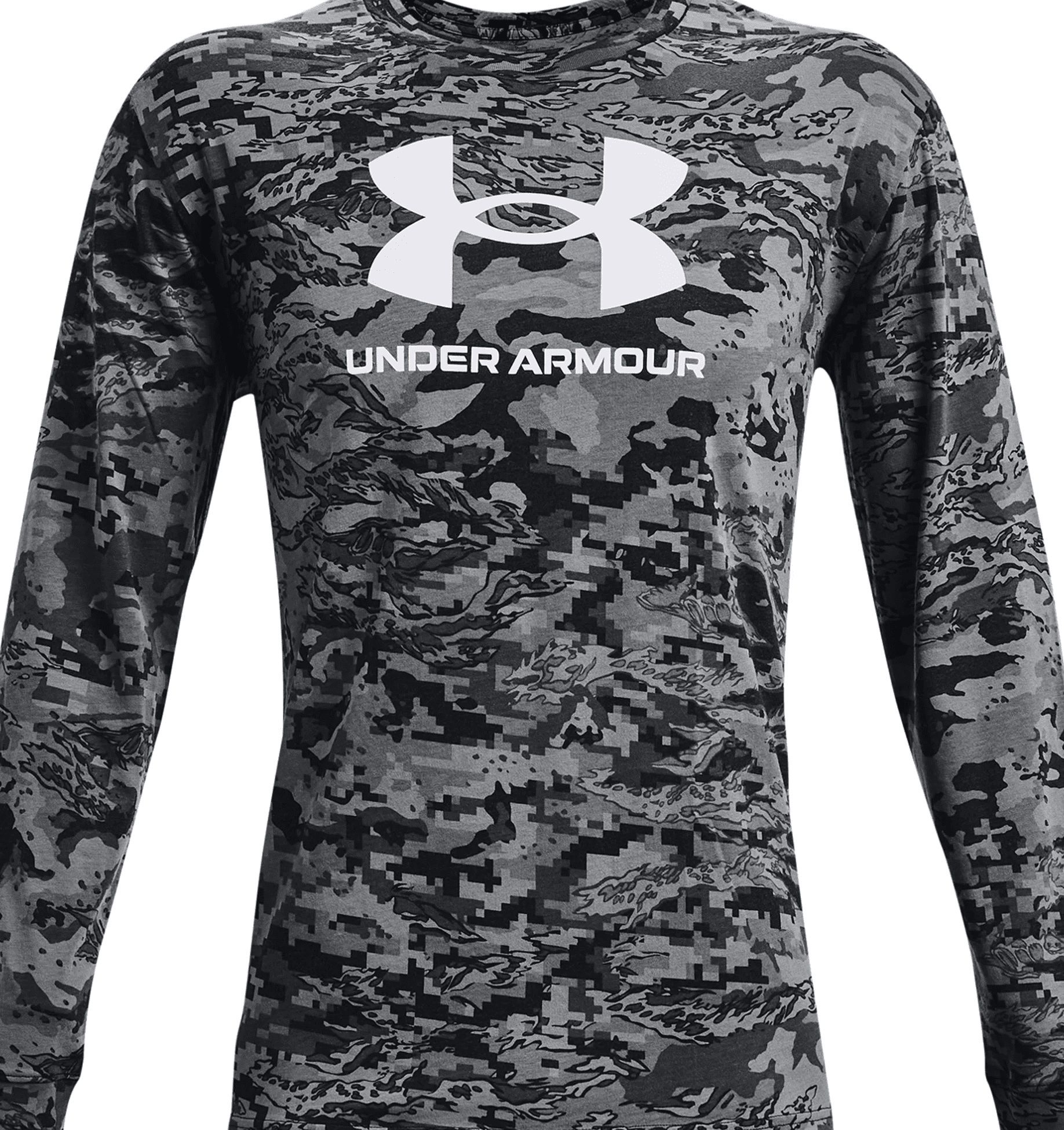 Under Armour Men's UA ABC Camo Long Sleeve 1366466 - Black, S
