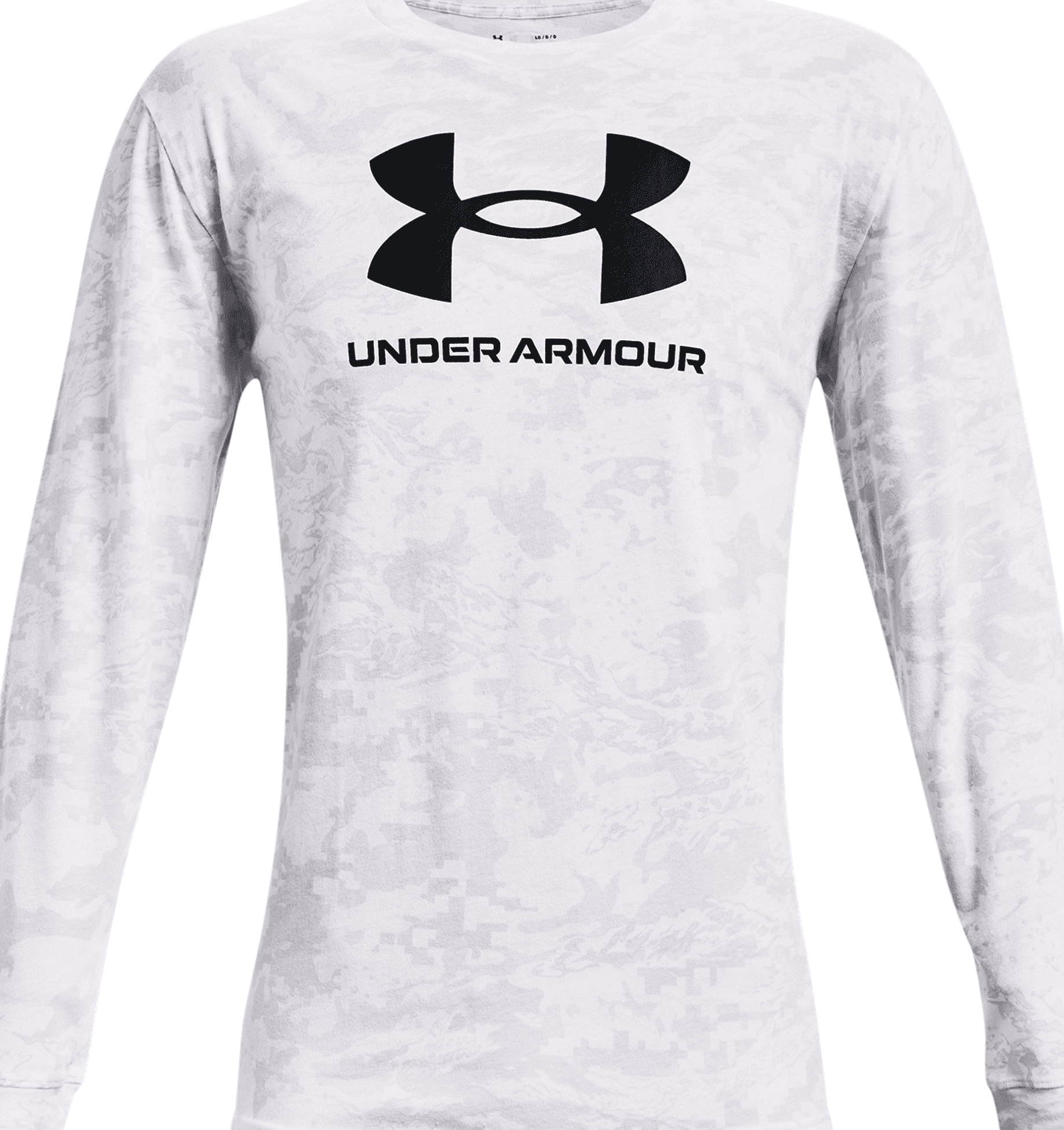 Under Armour Men's UA ABC Camo Long Sleeve 1366466 - White, S
