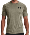 Under Armour Tech Freedom Short Sleeve T-Shirt - Marine OD Green Light Heather, XL