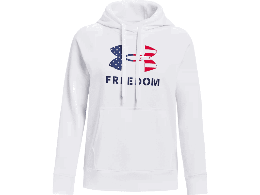 Under Armour Women's UA Freedom Rival Hoodie 1370026 - White, 2XL