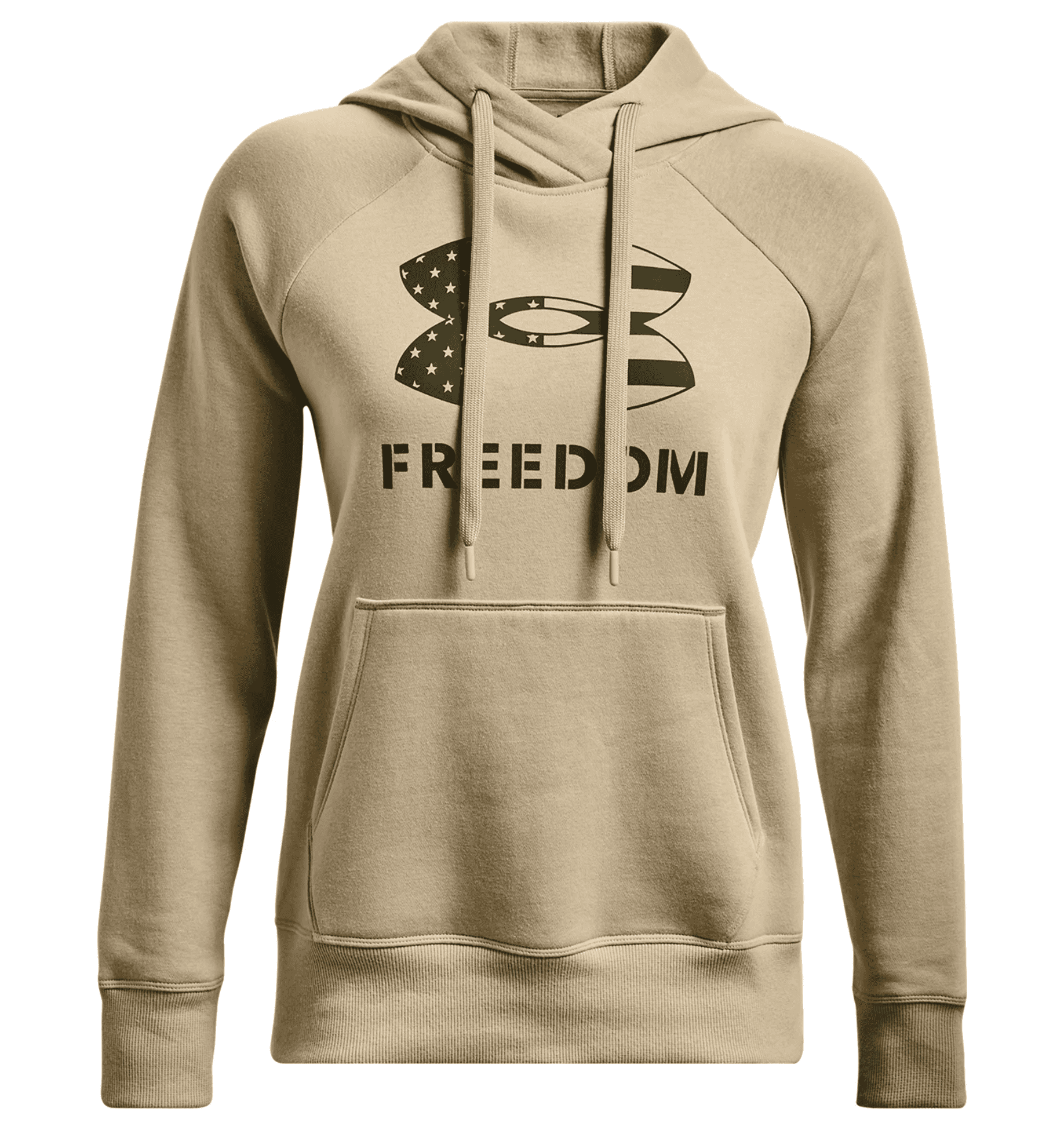 Under Armour Women's UA Freedom Rival Hoodie 1370026 - Desert Sand, 2XL