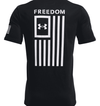 Under Armour Freedom Flag T-Shirt 1370810 - Black/White, S