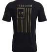 Under Armour Freedom Flag T-Shirt 1370810 - Black/Green, S