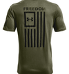 Under Armour Freedom Flag T-Shirt 1370810 - Marine OD Green, XS