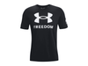 Under Armour Freedom Logo T-Shirt - Black, 2XL