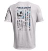 Under Armour UA Freedom Flag Camo T-Shirt 1370816 - Halo Gray, 2XL