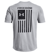 Under Armour UA Freedom Flag Camo T-Shirt 1370816 - Steel, 2XL