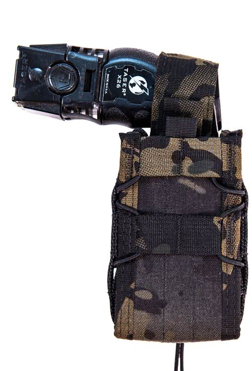 High Speed Gear Stun Gun TACO Adaptable Belt Mount 13SG - MultiCam Black, Adaptable Belt