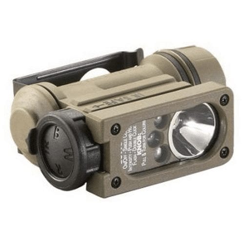 Streamlight Sidewinder Compact II Military Model -White C4 LED, Red, Blue, IR LEDs includes helmet mount, rail mount 14518 - Tactical & Duty Gear