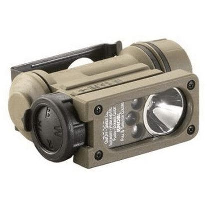 Streamlight Sidewinder Compact II Military Model -White C4 LED, Red, Blue, IR LEDs includes helmet mount, rail mount 14518 - Tactical &amp; Duty Gear