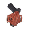 Aker Leather FlatSider™ XR13 Open Top Belt Slide Holster 168A - Tactical &amp; Duty Gear