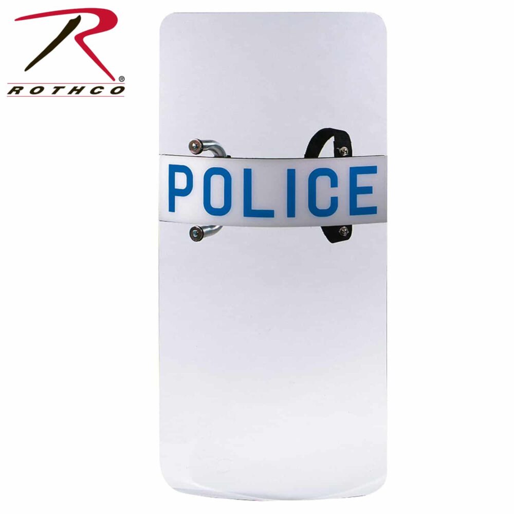 Rothco Anti-Riot POLICE Shield: Full Torso Protection - Tactical & Duty Gear