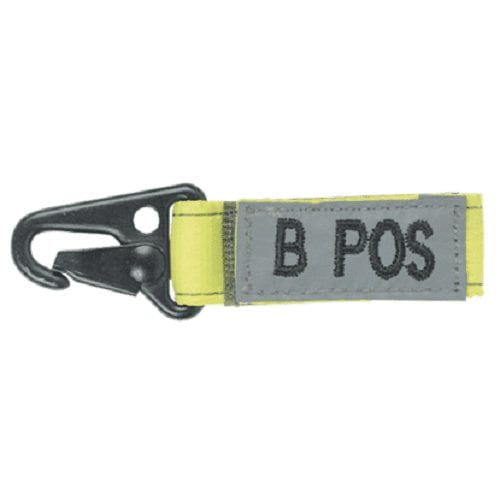 Voodoo Tactical Embroidered Blood Type Tags (B+) 20-9724 - Tactical &amp; Duty Gear