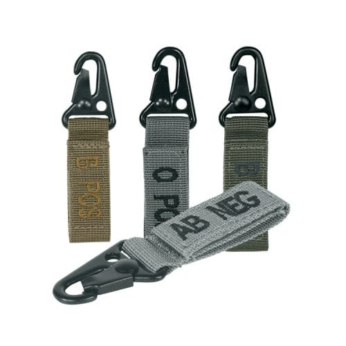 Voodoo Tactical Embroidered Blood Type Tags (O-) 20-9727 - Tactical &amp; Duty Gear