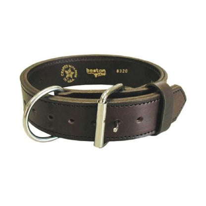 Boston Leather 2 K-9 Agitation Collar - K-9 Gear