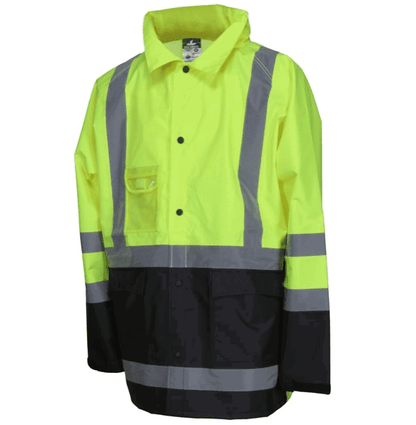 MCR Safety Class 3 Hi-Vis Waterproof Rain Jacket 508SJ - Newest Products