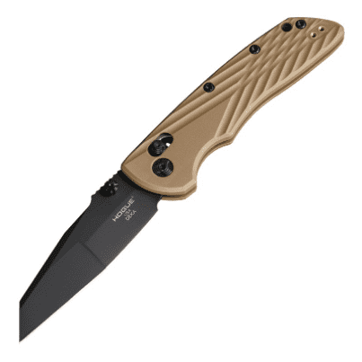 Hogue Deka 3.25 Folding Wharncliffe Blade Black Poly Flat Dark Earth 24367 - Newest Products