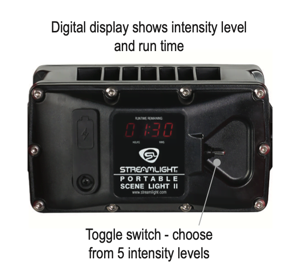 Streamlight 120V AC Portable Scene Light II 46000 - Tactical & Duty Gear