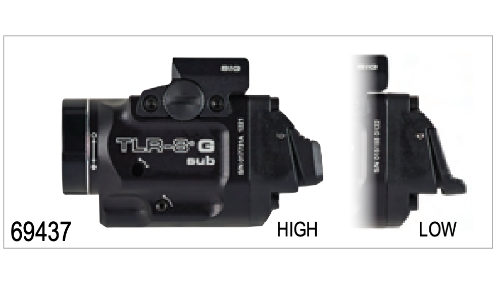 Streamlight TLR-8 G Sub with Green Laser - Sig P365/P365 XL 69437 - Tactical &amp; Duty Gear