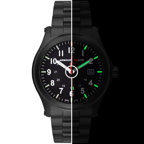 ArmourLite Trailblazer Swiss Tritium Illuminated Watch - Clothing &amp; Accessories