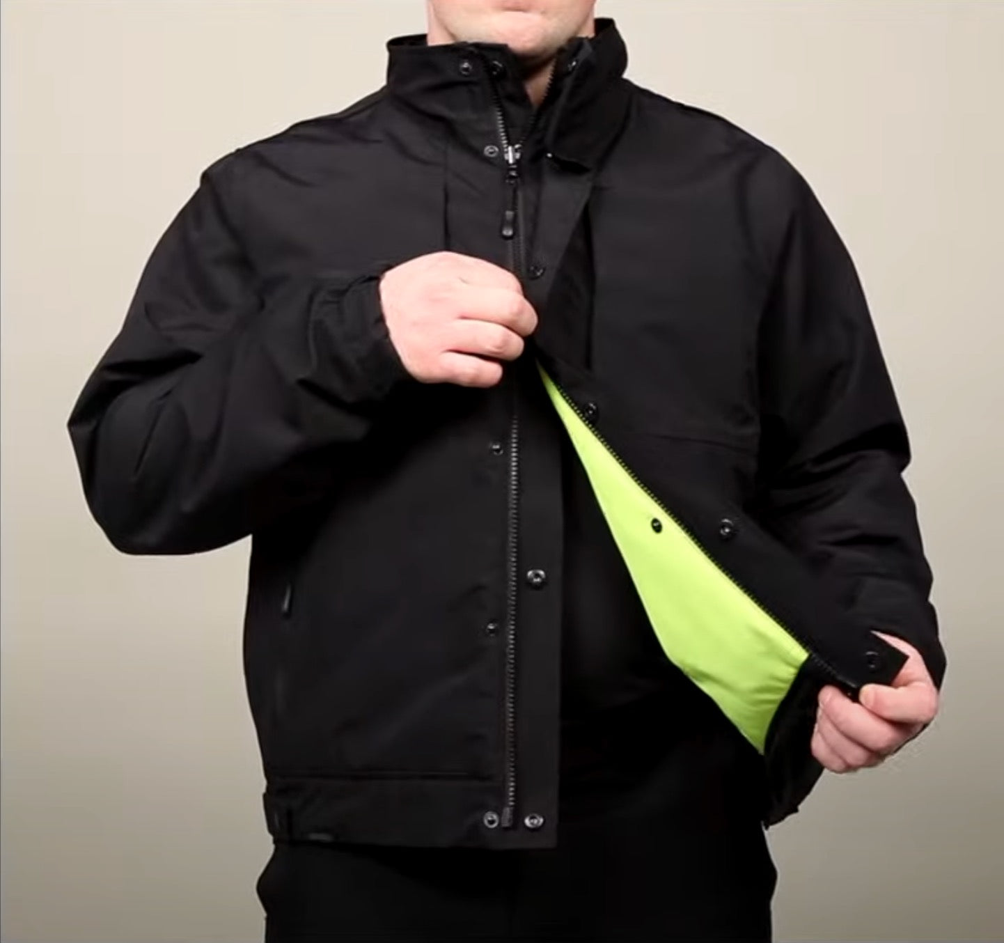 Elbeco Shield Color Block High-Visibility Reversible Soft Shell Jacket SH3724RV - Softshell Jackets