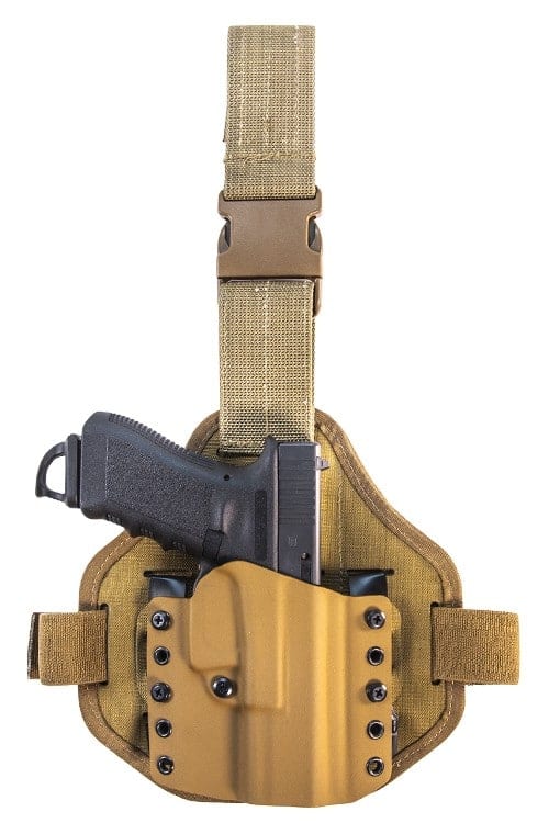 High Speed Gear Single Point Drop Leg Warrior Holster Combo - Tactical &amp; Duty Gear