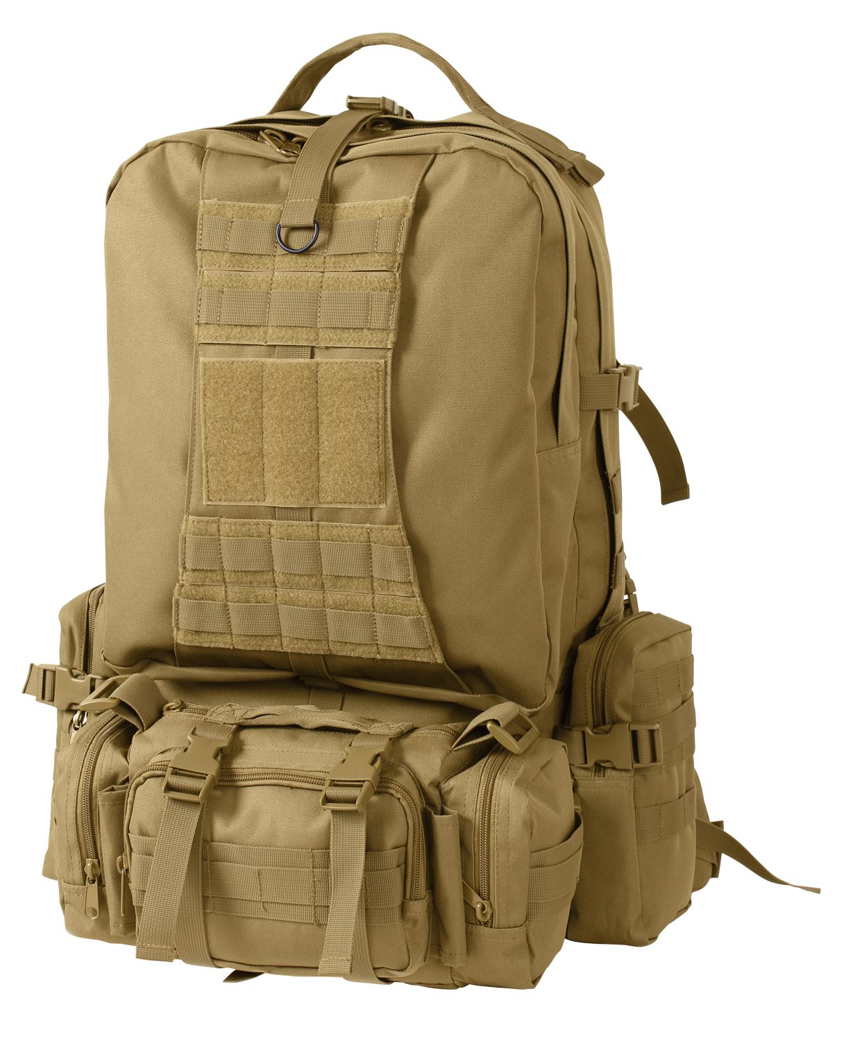 Rothco Global Assault Pack Coyote Brown 23520 - Tactical &amp; Duty Gear